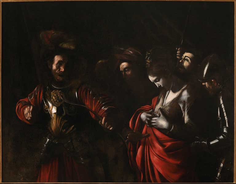 L’ultimo Caravaggio - Michelangelo Merisi, Martirio di sant’Orsola, 1610 - olio su tela, 143 x 180 cm - Collezione Intesa Sanpaolo, Gallerie d’Italia – Palazzo Zevallos Stiglian L’ultimo Caravaggio - Michelangelo Merisi, Martirio di sant’Orsola, 1610 - olio su tela, 143 x 180 cm - Collezione Intesa Sanpaolo, Gallerie d’Italia – Palazzo Zevallos Stiglian