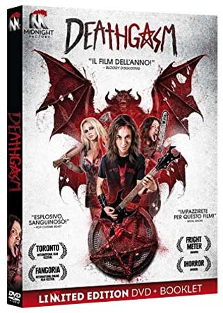 la cover del DVD del film Deathgasm