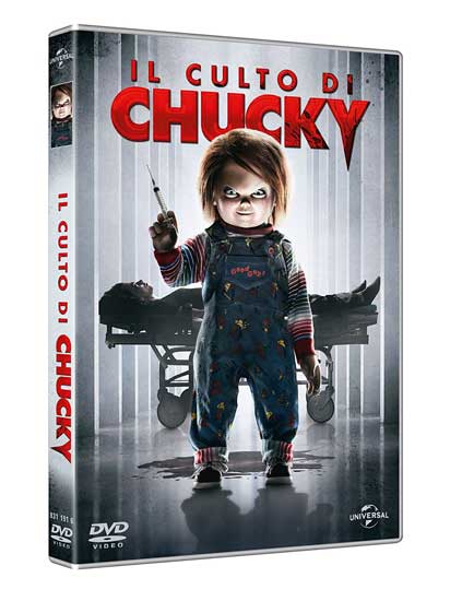 la cover del DVD del film Il Culto di Chucky la cover del DVD del film Il Culto di Chucky
