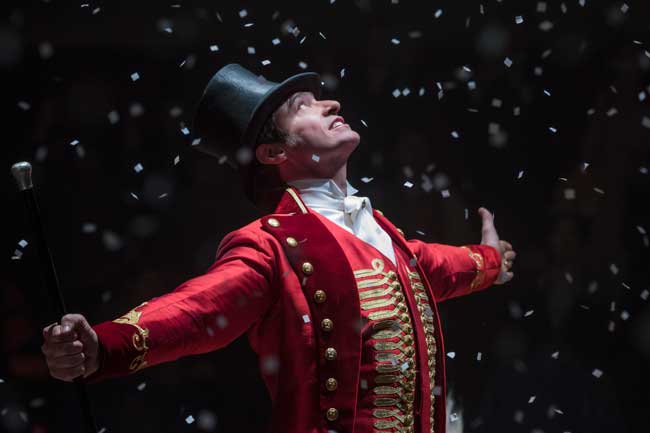 Hugh Jackman in una scena del film The greatest Showman - Photo: courtesy of 20th Century Fox Italia Hugh Jackman in una scena del film The greatest Showman - Photo: courtesy of 20th Century Fox Italia
