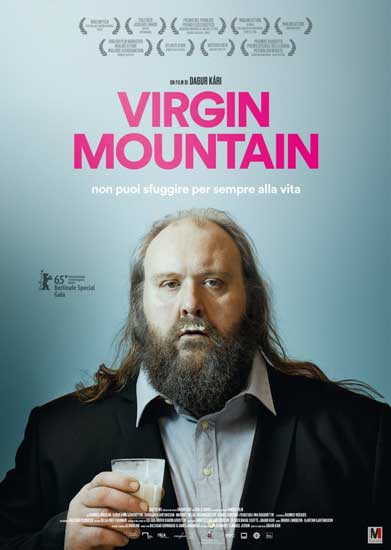 la locandina italiana del film Virgin Mountain la locandina italiana del film Virgin Mountain