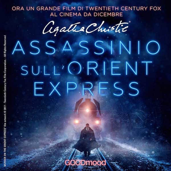 La cover dell’audiolibro Assassinio sull’Orient Express di GOODmood La cover dell’audiolibro Assassinio sull’Orient Express di GOODmood
