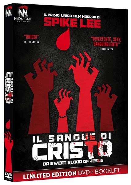 la cover del DVD del film horror Il Sangue Di Cristo la cover del DVD del film horror Il Sangue Di Cristo