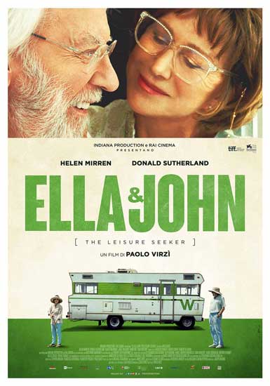 la locandina italiana del film Ella & John - The Leisure Seeker la locandina italiana del film Ella & John - The Leisure Seeker