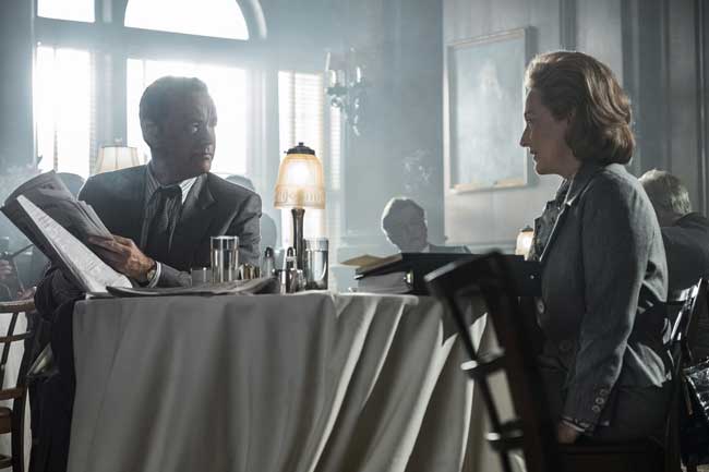Tom Hanks e Meryl Streep nel film The Post - Photo: courtesy of 01 Distribution Tom Hanks e Meryl Streep nel film The Post - Photo: courtesy of 01 Distribution