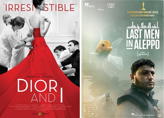 Poster film in lingua originale Dior and I + Last Men in Aleppo