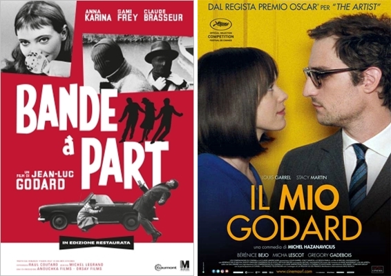 Poster film in lingua originale Bande a Part + Il mio Godard