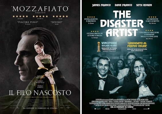Poster film in lingua originale Il filo nascosto + The Disaster Artist