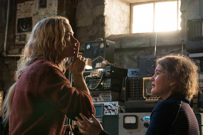 Emily Blunt e Millicent Simmonds nel film A Quiet Place - Photo: courtesy of 20th Century Fox Emily Blunt e Millicent Simmonds nel film A Quiet Place - Photo: courtesy of 20th Century Fox