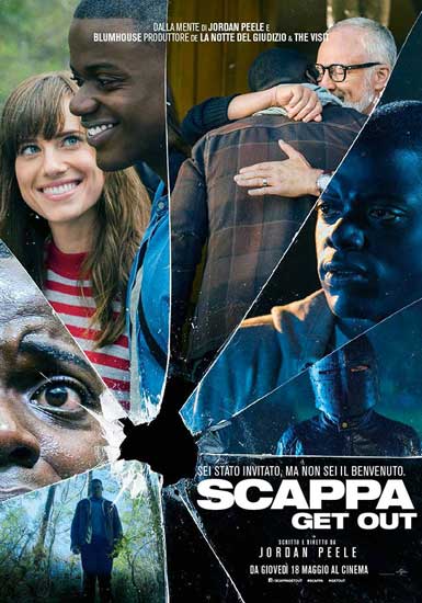 la locandina italiana del film Scappa - Get Out