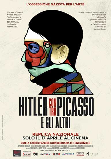 il nuovo poster del docufilm Hitler Contro Picasso e gli altri (2018) il nuovo poster del docufilm Hitler Contro Picasso e gli altri (2018)
