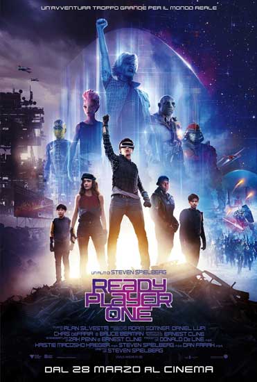 il nuovo poster italiano del film Ready Player One il nuovo poster italiano del film Ready Player One