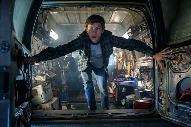 Tye Sheridan nel film Ready Player One - Photo Credit: Jaap Buitendijk © Warner Bros. Pictures Tye Sheridan nel film Ready Player One - Photo Credit: Jaap Buitendijk