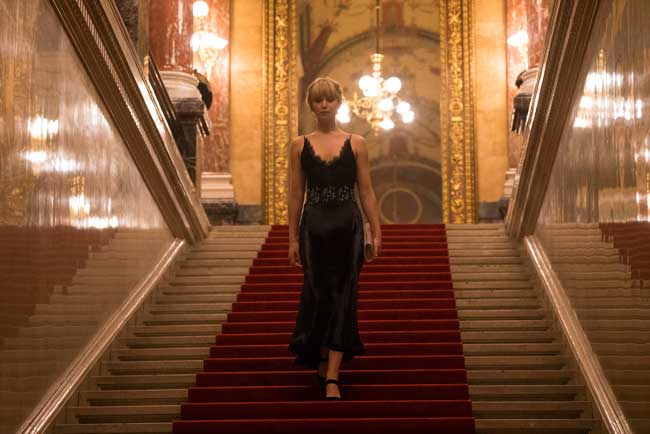 Jennifer Lawrence in una scena del film Red Sparrow - Photo: courtesy of 20th Century Fox Jennifer Lawrence in una scena del film Red Sparrow - Photo: courtesy of 20th Century Fox