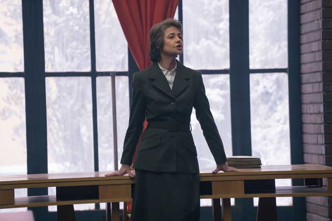 Charlotte Rampling in una scena del film Red Sparrow - Photo: courtesy of 20th Century Fox Charlotte Rampling in una scena del film Red Sparrow - Photo: courtesy of 20th Century Fox