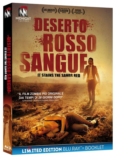 la cover del blu-ray di Deserto Rosso Sangue la cover del blu-ray di Deserto Rosso Sangue