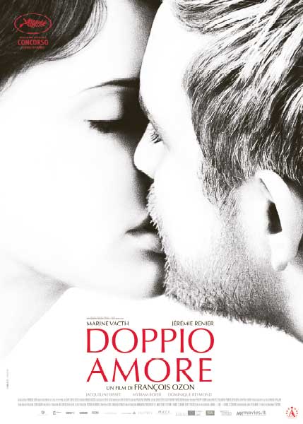 la locandina italiana del film Doppio Amore la locandina italiana del film Doppio Amore