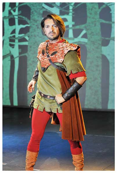 Manuel Frattini in Robin Hood, il musical Manuel Frattini in Robin Hood, il musical
