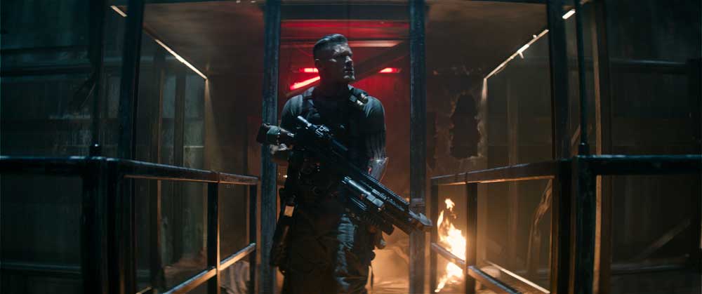 Josh Brolin in una scena di Deadpool 2 - Photo: courtesy of 20h Century Fox Josh Brolin in una scena di Deadpool 2 - Photo: courtesy of 20h Century Fox
