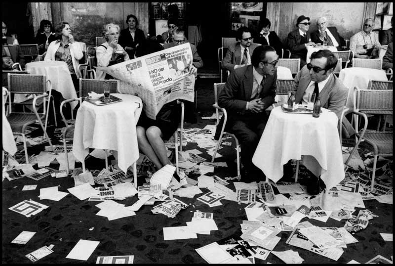 Leonard Freed, Roma, maggio 1974 © Leonard Freed / Magnum Photos Leonard Freed, Roma, maggio 1974 - Photo Leonard Freed / Magnum Photos
