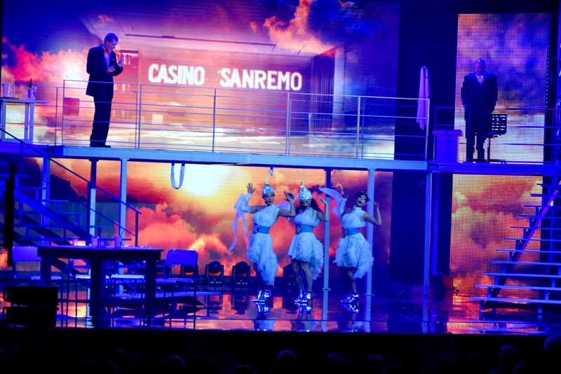 un’immagine della prima serata di Sanremo Musical al Teatro Nuovo di Milano un’immagine della prima serata di Sanremo Musical al Teatro Nuovo di Milano - ph ufficio stampa