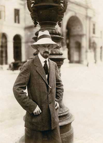 Carl Burckhardt, Firenze, aprile 1922 - Photo © Nachlass Carl Burckhardt Carl Burckhardt, Firenze, aprile 1922 - Photo by Nachlass Carl Burckhardt