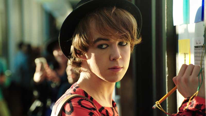 Alex Lawther in una scena del film Freak Show - photo courtesy of MIX 32 Alex Lawther in una scena del film Freak Show - photo courtesy of MIX 32