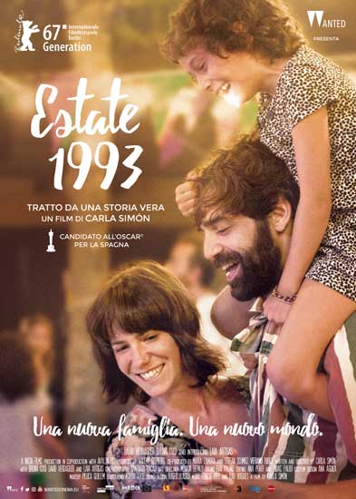 la locandina italiana del film Estate 1993 la locandina italiana del film Estate 1993