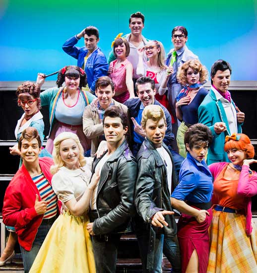 gli interpreti di Grease il musical in tour questa estate 2018 - Photo: Giulia Marangoni gli interpreti di Grease il musical in tour questa estate 2018 - Photo by Giulia Marangoni