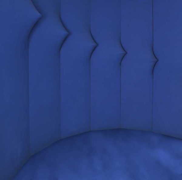 Agostino Bonalumi, Blu abitabile, 1967, 300x340 (16 pannelli), Tela estroflessa e tempera vinilica Agostino Bonalumi, Blu abitabile, 1967, 300x340 (16 pannelli), Tela estroflessa e tempera vinilica