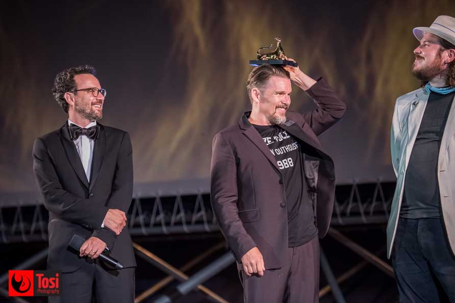Ethan Hawke in Piazza Grande a Locarno - Tosi Photography