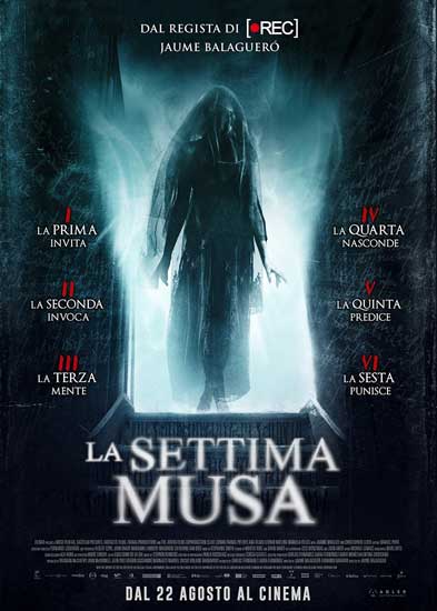 La locandina italiana del film La Settima Musa La locandina italiana del film La Settima Musa