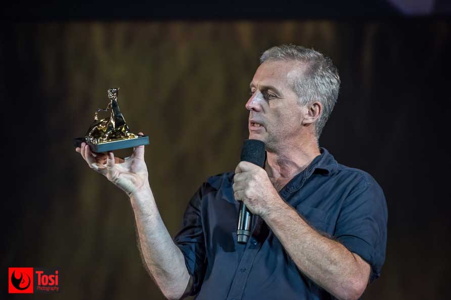 Bruno Dumont a Locarno 2018 col Pardo d’Onore Manor © Tosi Photography Bruno Dumont a Locarno 2018 col Pardo d’Onore Manor - Ph: Tosi Photography