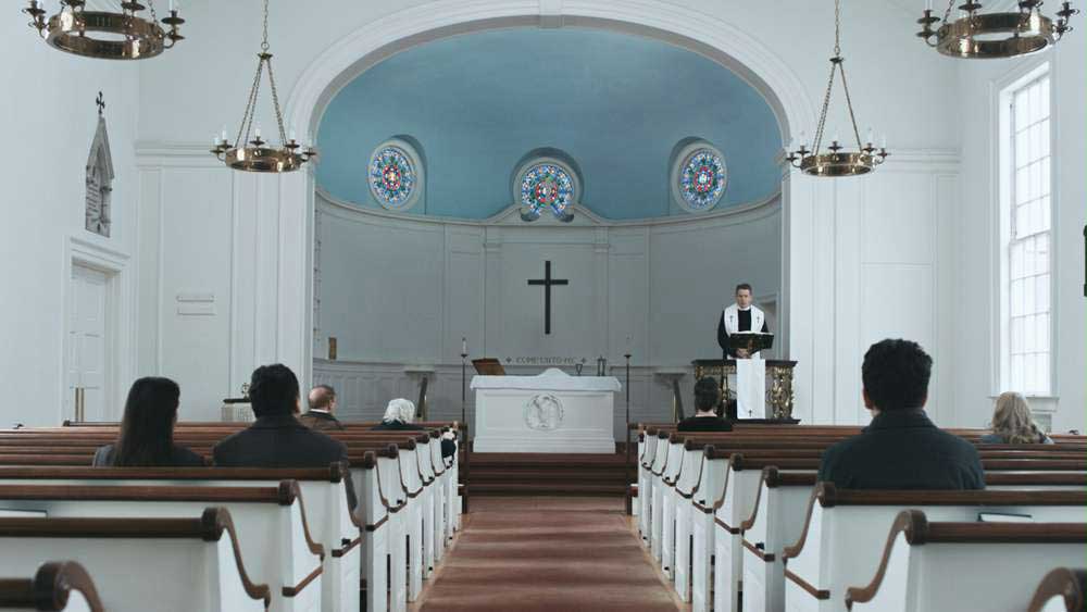 una scena del film First Reformed - Photo: courtesy of Locarno Festival una scena del film First Reformed - Photo: courtesy of Locarno Festival