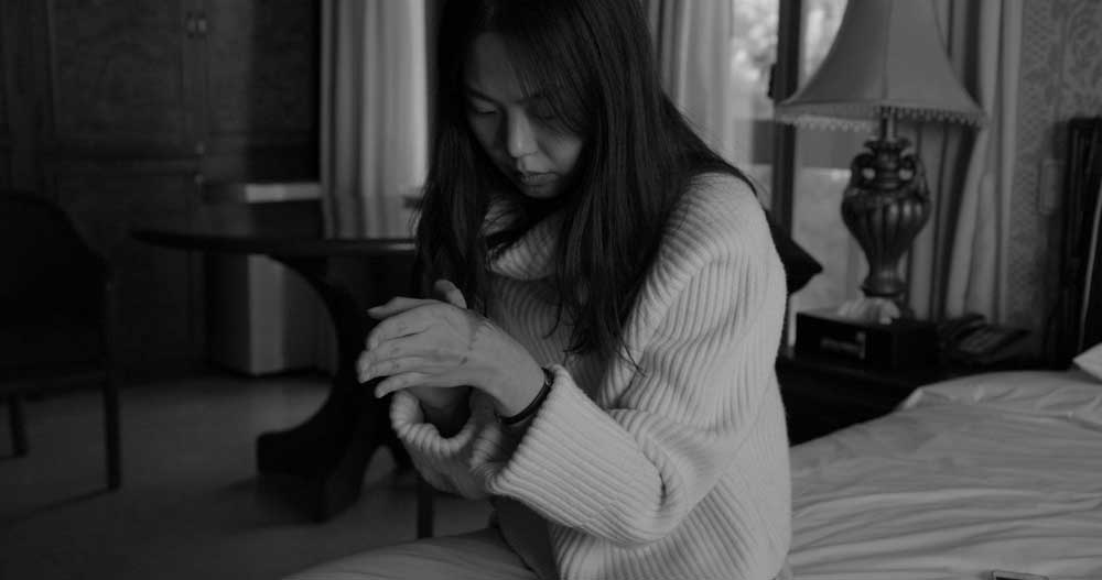 l’attrice KIM Minhee in una scena del film Hotel by the River - Photo: courtesy of Locarno Festival l’attrice KIM Minhee in una scena del film Hotel by the River - Photo: courtesy of Locarno Festival