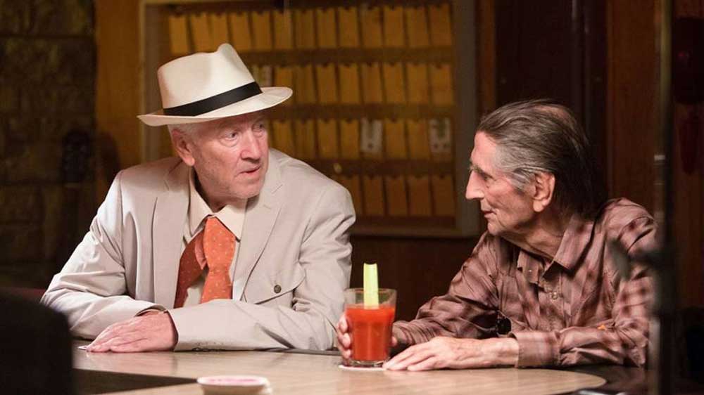 Harry Dean Stanton e David Lynch nel film Lucky - Photo: courtesy of Wanted Cinema Harry Dean Stanton e David Lynch nel film Lucky - Photo: courtesy of Wanted Cinema