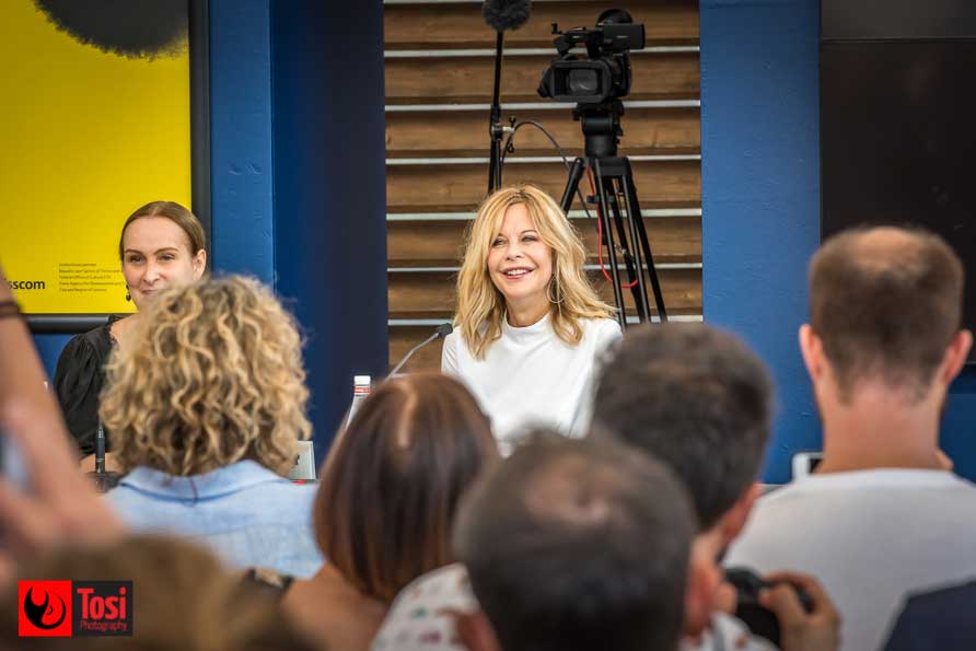 Meg Ryan si racconta al Locarno Festival 2018 © Tosi Photography Meg Ryan si racconta al Locarno Festival 2018 - Pjhoto: Tosi Photography
