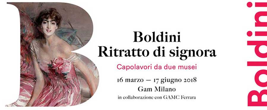 bolidi ritratto di signora mostra GAM locandina