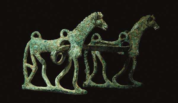 mostra il cavallo icona