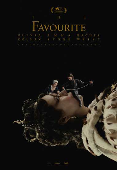 il poster ufficiale del film La Favorita il poster ufficiale del film La Favorita