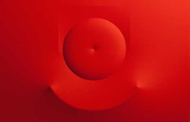 Agostino Bonalumi, Rosso, 1966