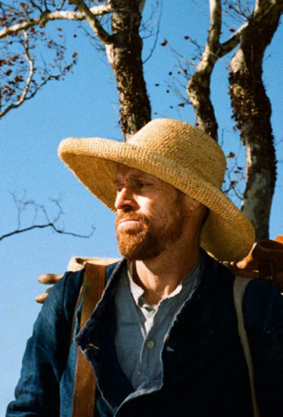 Willem Dafoe in una scena del film At eternity's gate Willem Dafoe in una scena del film At eternity's gate