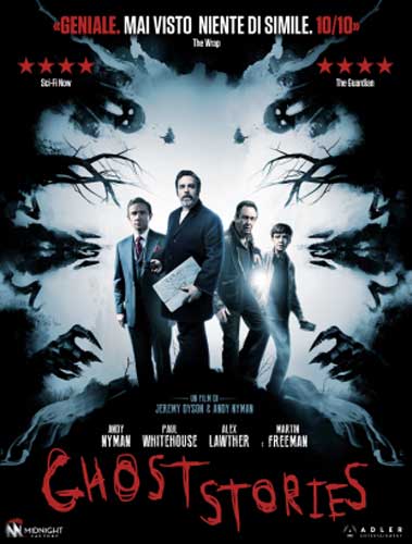 il poster del film horror Ghost Stories Ghost Stories poster home video