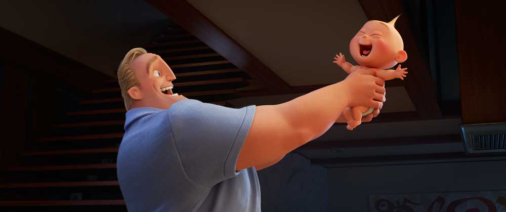 Mr. Incredible in una scena del film Gli Incredibili 2 - Photo: courtesy of The Walt Disney Company Mr. Incredible in una scena del film Gli Incredibili 2 - Photo: courtesy of The Walt Disney Company