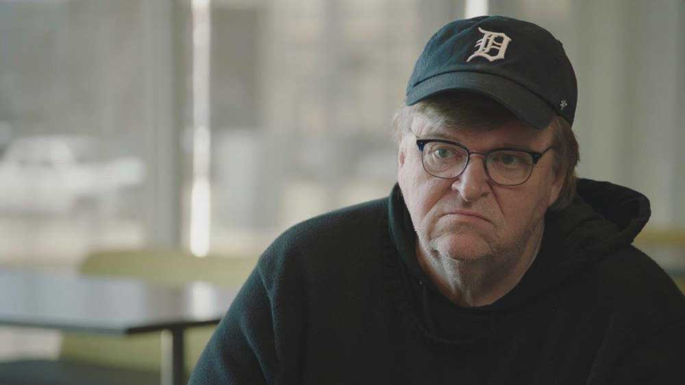 Michael Moore in Fahrenheit 11/9 - Photo: courtesy of Lucky Red Michael Moore in Fahrenheit 11/9 - Photo: courtesy of Lucky Red