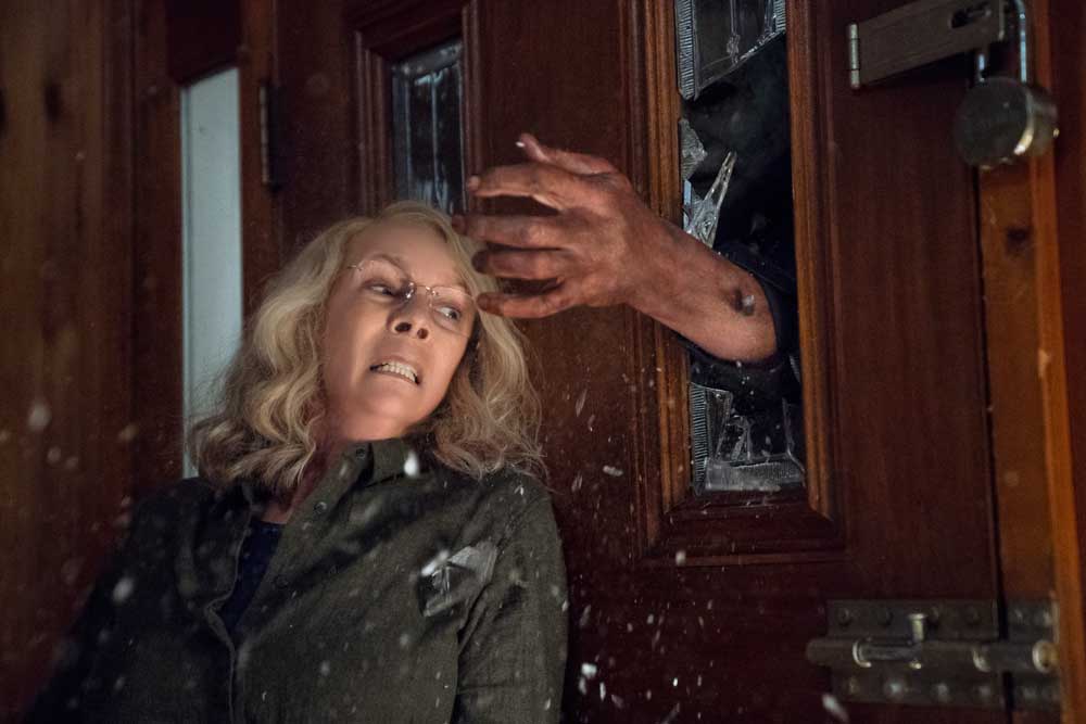 Jame Lee Curtis in una scene del film Halloween - Photo: courtesy of Universal Pictures Jame Lee Curtis in una scene del film Halloween - Photo: courtesy of Universal Pictures