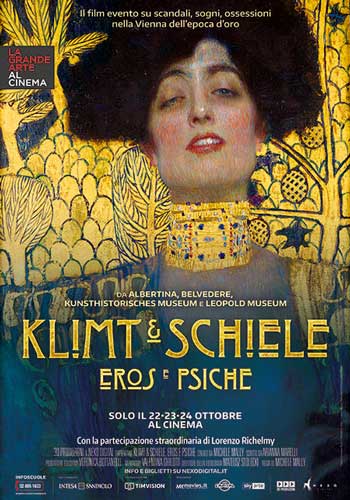 la locandina del film Klimt e Schiele Eros e Psiche la locandina del film Klimt e Schiele Eros e Psiche