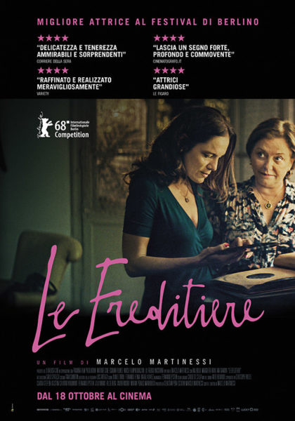 la locandina italiana del film Le Ereditiere la locandina italiana del film Le Ereditiere