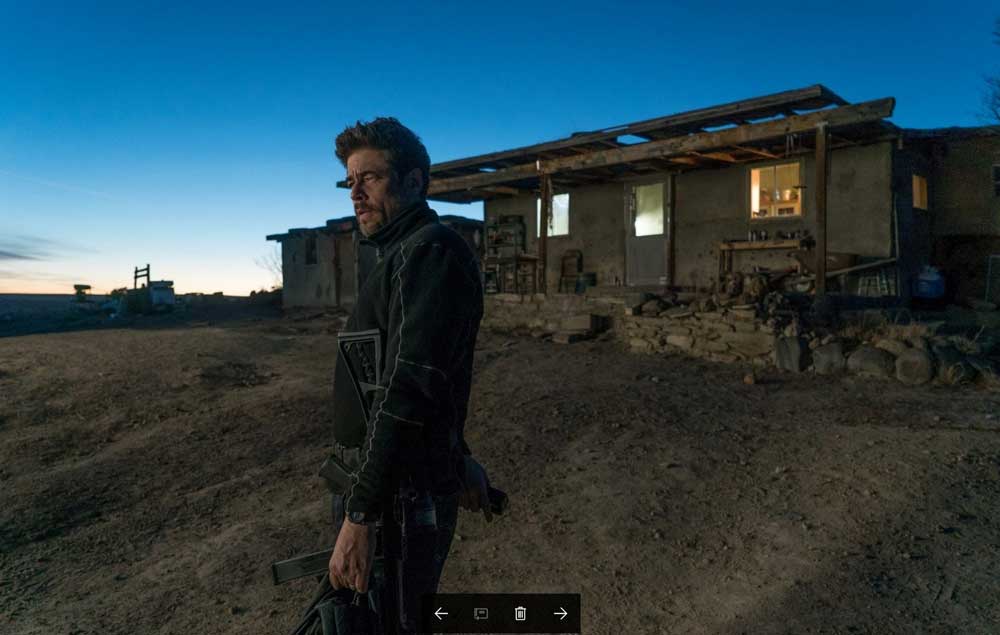 Benicio del Toro in Soldado - Photo: courtesy of 01 Distribution Benicio del Toro in Soldado - Photo: courtesy of 01 Distribution
