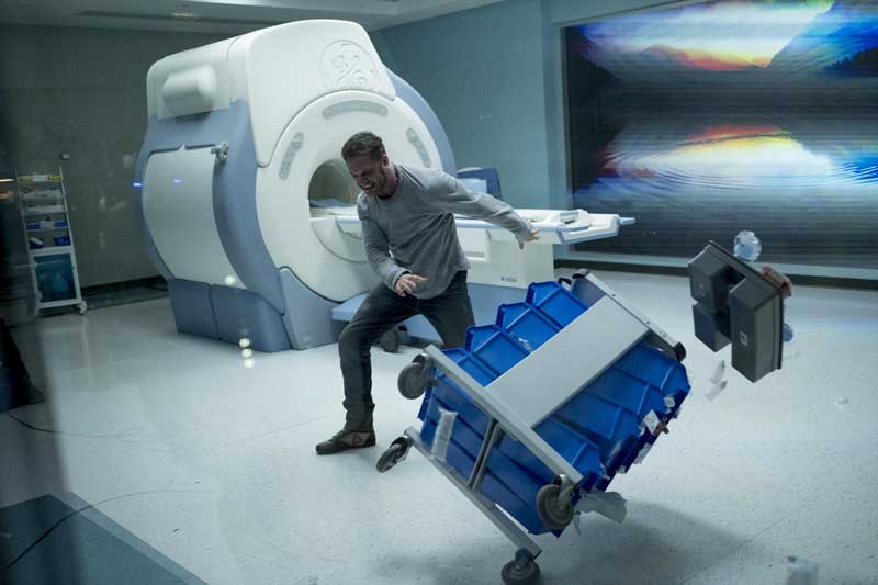 Tom Hardy in una scena del film Venom - Photo: courtesy of Sony Pictures Tom Hardy in una scena del film Venom - Photo: courtesy of Sony Pictures